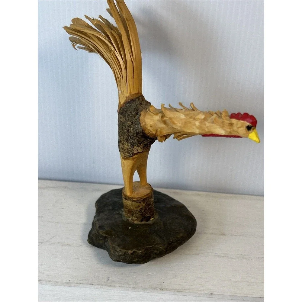 Hand Carved Wood Whittled 7